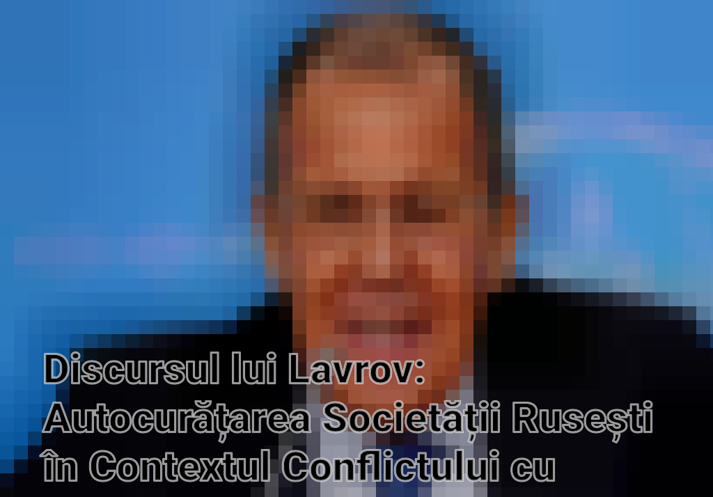 Discursul lui Lavrov: Autocurățarea Societății Rusești în Contextul Conflictului cu Ucraina
