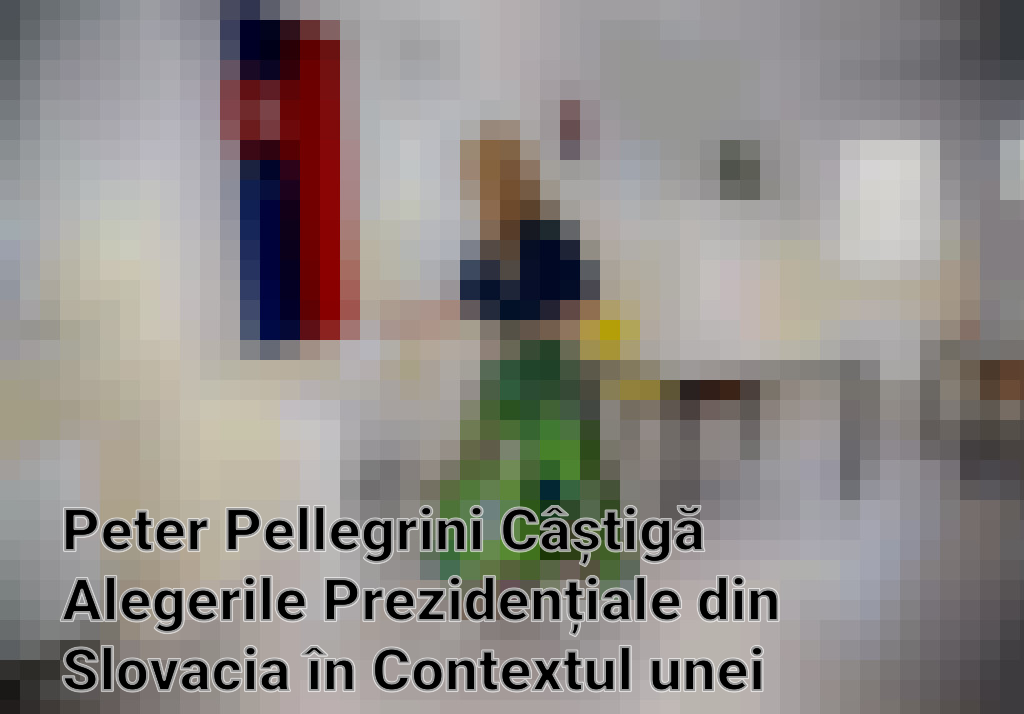 Peter Pellegrini Câștigă Alegerile Prezidențiale din Slovacia în Contextul unei Prezențe Record la Urne