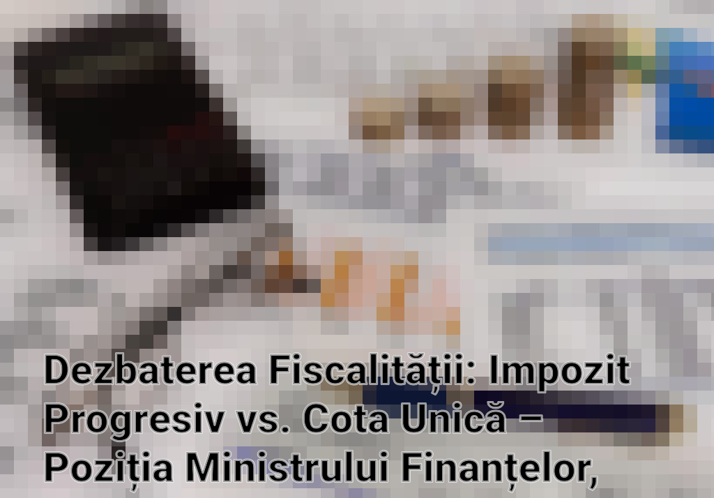 Dezbaterea Fiscalității: Impozit Progresiv vs. Cota Unică – Poziția Ministrului Finanțelor, Marcel Boloș Imagini