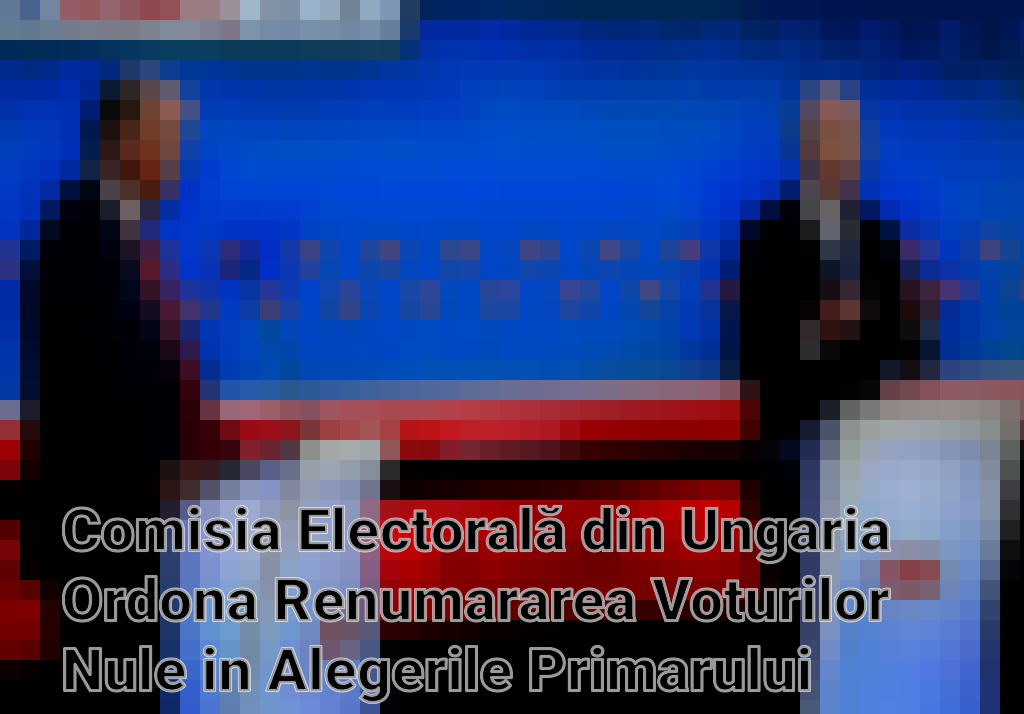 Comisia Electorală din Ungaria Ordona Renumararea Voturilor Nule in Alegerile Primarului Budapestei