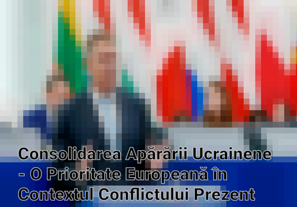 Consolidarea Apărării Ucrainene - O Prioritate Europeană în Contextul Conflictului Prezent