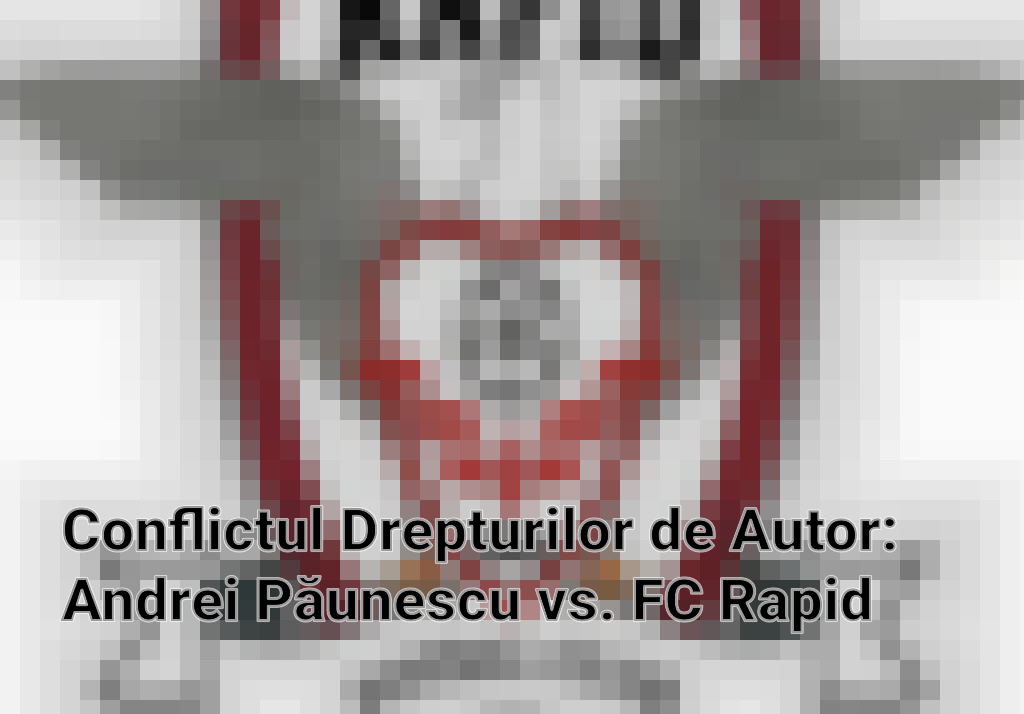 Conflictul Drepturilor de Autor: Andrei Păunescu vs. FC Rapid Imagini
