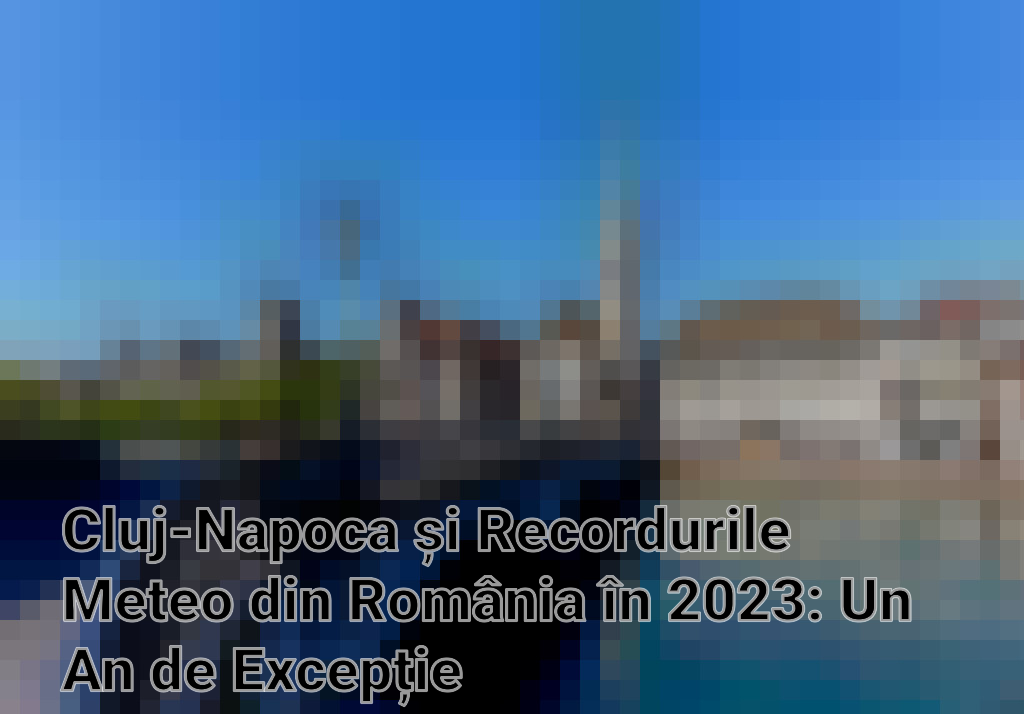 Cluj-Napoca și Recordurile Meteo din România în 2023: Un An de Excepție Imagini