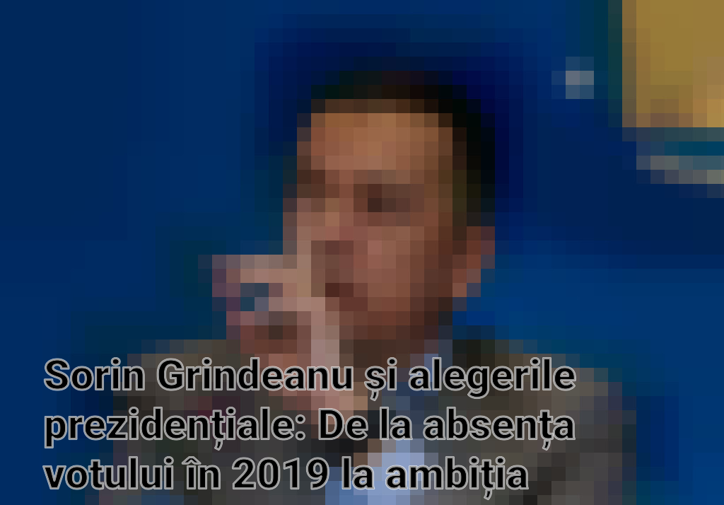 Sorin Grindeanu și alegerile prezidențiale: De la absența votului în 2019 la ambiția victoriei PSD în 2024 Imagini