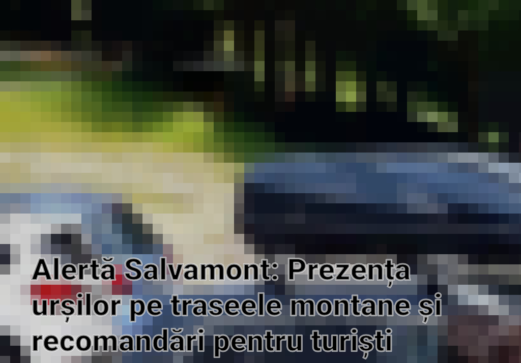 Alertă Salvamont: Prezența urșilor pe traseele montane și recomandări pentru turiști Imagini