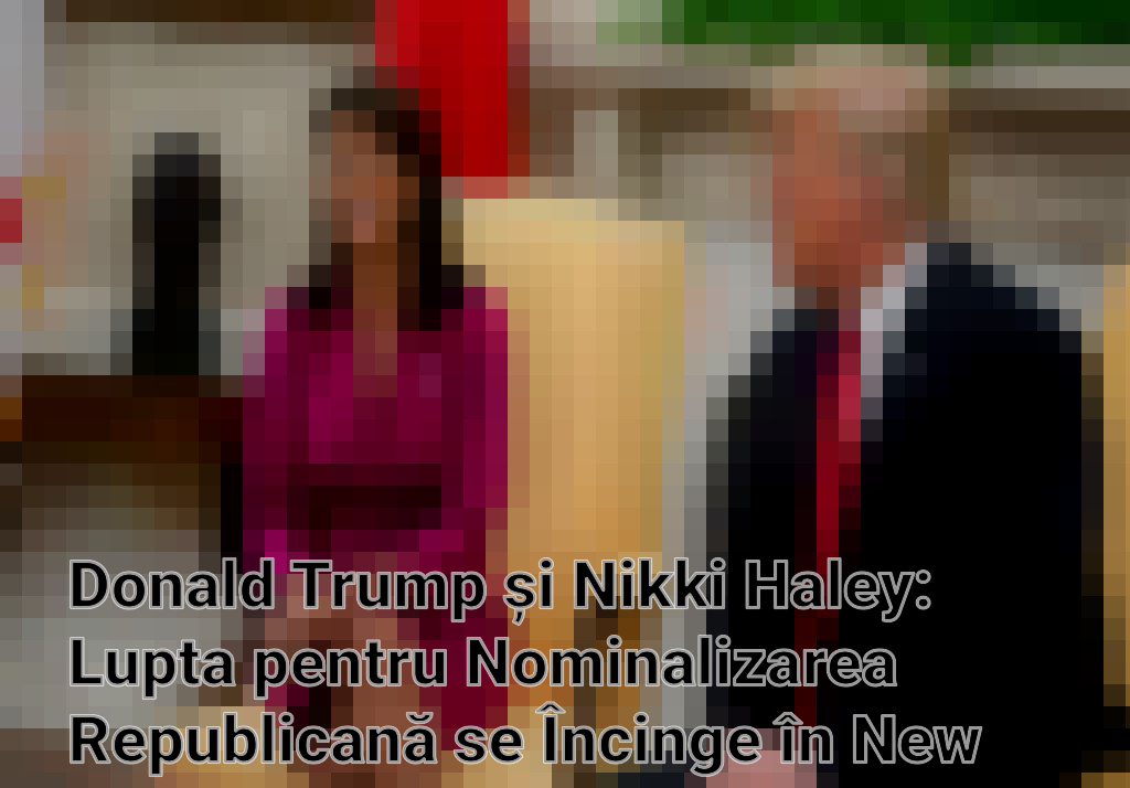 Donald Trump și Nikki Haley: Lupta pentru Nominalizarea Republicană se Încinge în New Hampshire Imagini
