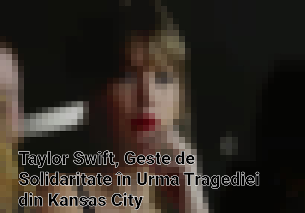 Taylor Swift, Geste de Solidaritate în Urma Tragediei din Kansas City