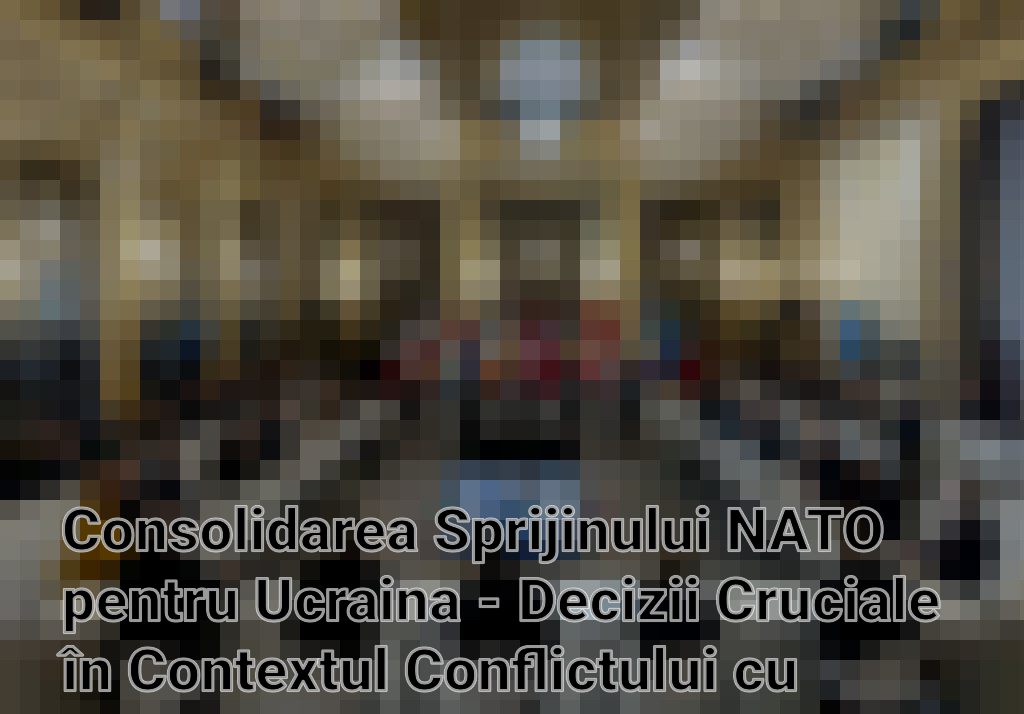 Consolidarea Sprijinului NATO pentru Ucraina - Decizii Cruciale în Contextul Conflictului cu Rusia Imagini