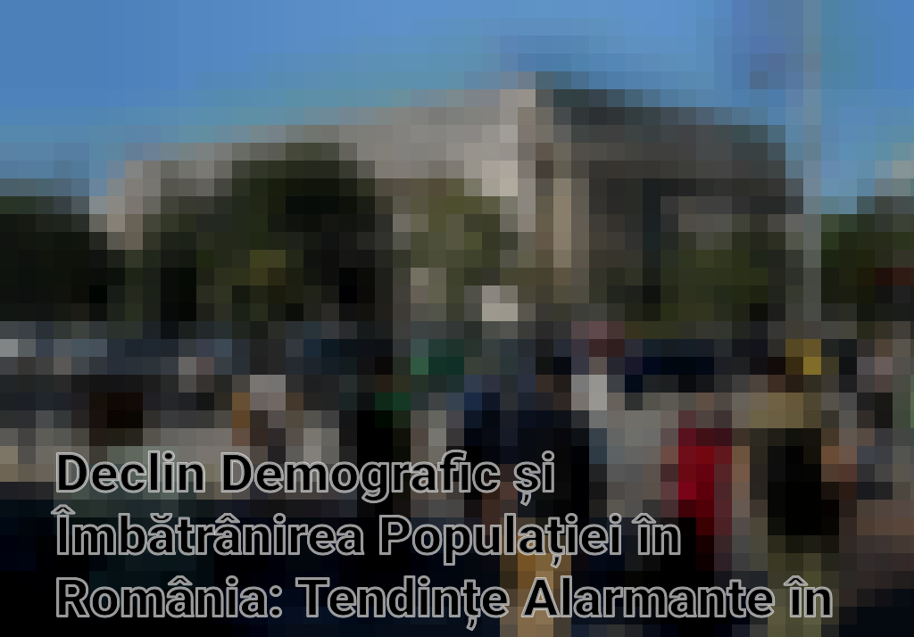 Declin Demografic și Îmbătrânirea Populației în România: Tendințe Alarmante în 2024 Imagini