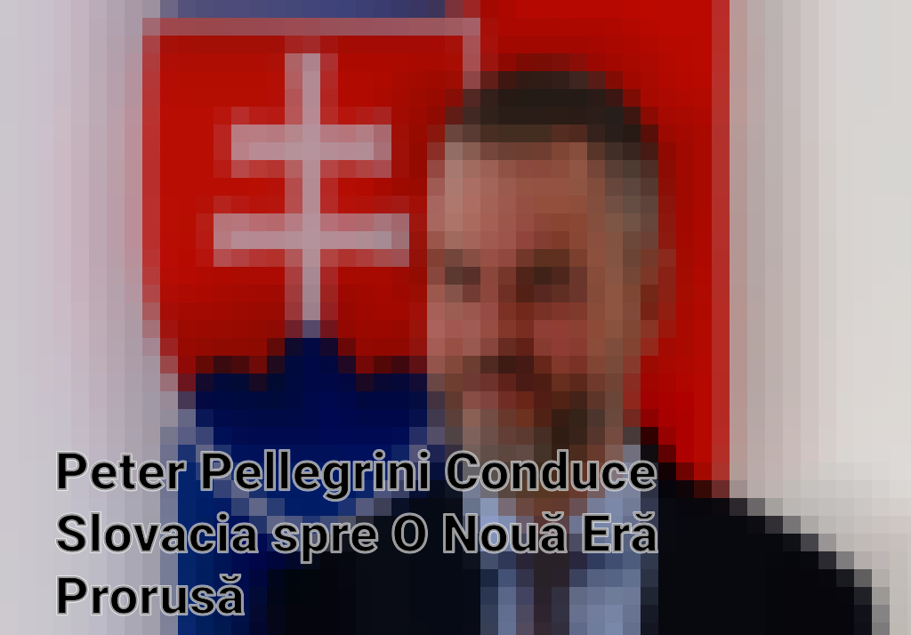 Peter Pellegrini Conduce Slovacia spre O Nouă Eră Prorusă