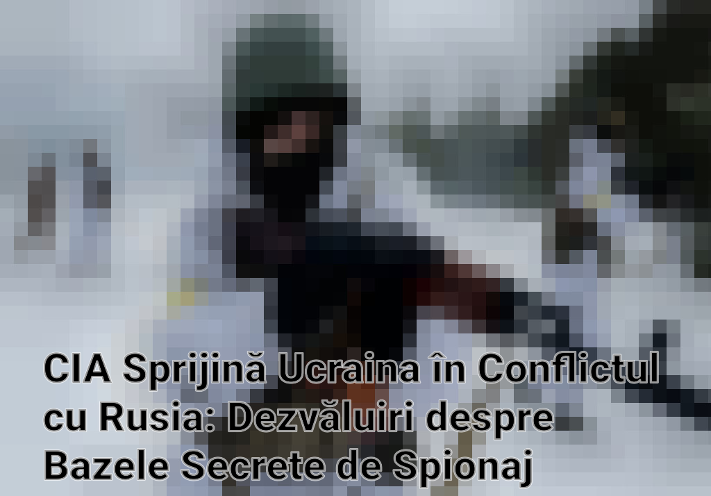 CIA Sprijină Ucraina în Conflictul cu Rusia: Dezvăluiri despre Bazele Secrete de Spionaj