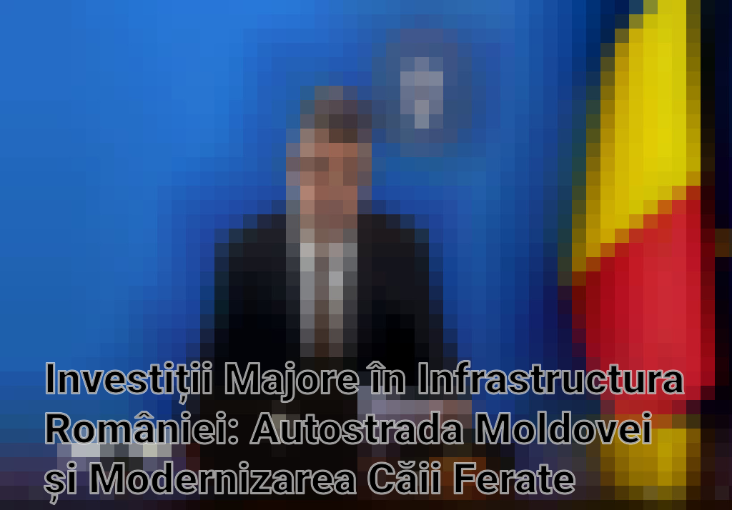 Investiții Majore în Infrastructura României: Autostrada Moldovei și Modernizarea Căii Ferate Predeal – București – Constanța