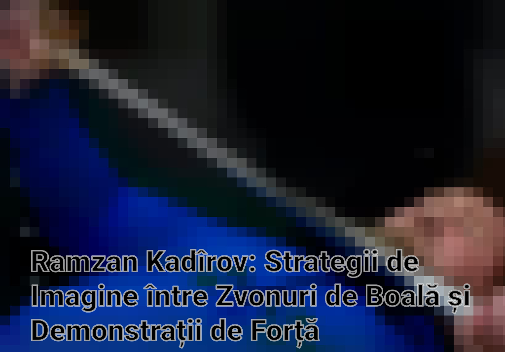 Ramzan Kadîrov: Strategii de Imagine între Zvonuri de Boală și Demonstrații de Forță