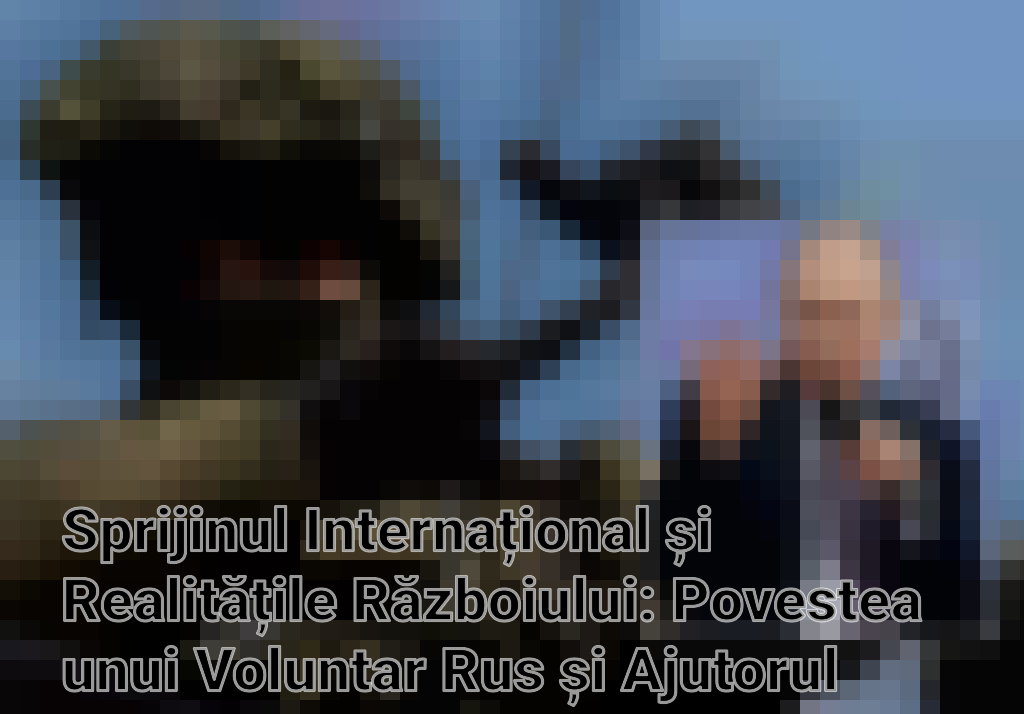 Sprijinul Internațional și Realitățile Războiului: Povestea unui Voluntar Rus și Ajutorul Militar Britanic pentru Ucraina Imagini