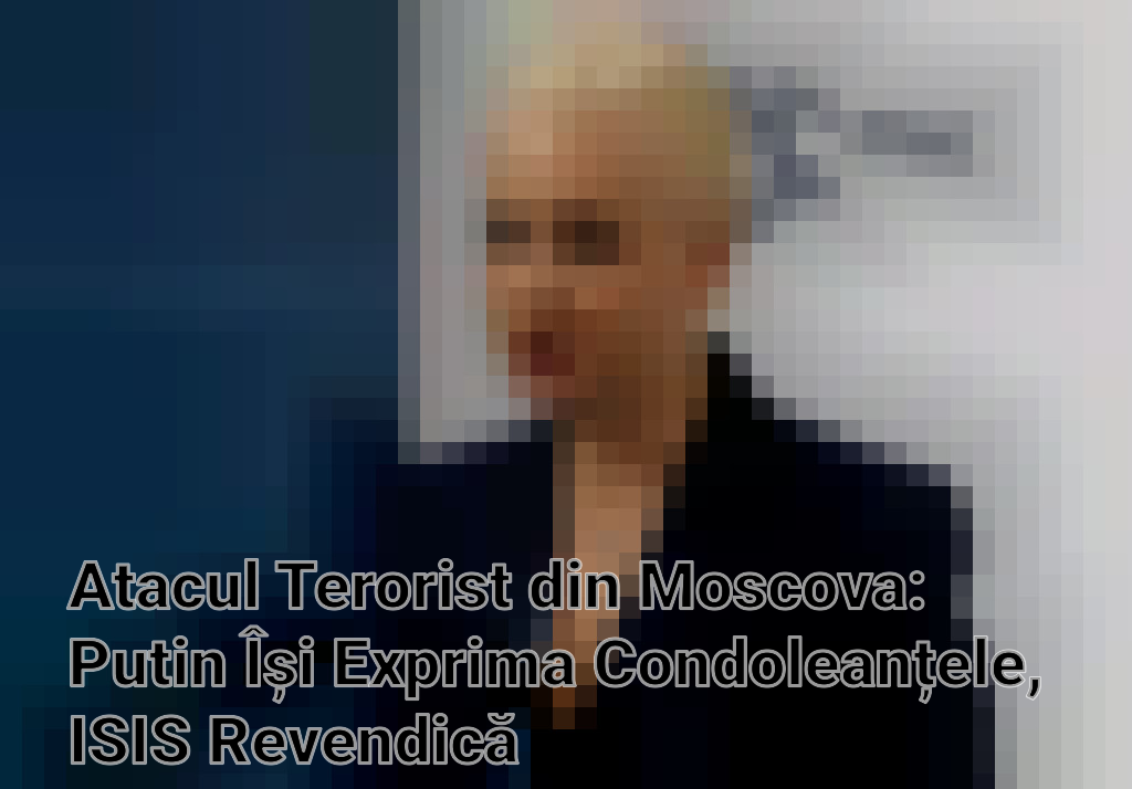 Atacul Terorist din Moscova: Putin Își Exprima Condoleanțele, ISIS Revendică Responsabilitatea și Comunitatea Internațională Reacționează