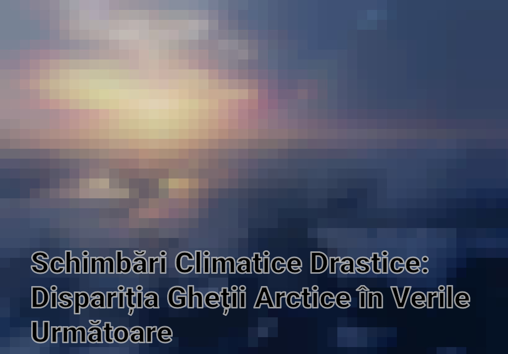 Schimbări Climatice Drastice: Dispariția Gheții Arctice în Verile Următoare