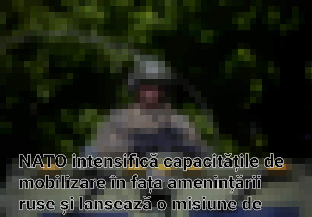 NATO intensifică capacitățile de mobilizare în fața amenințării ruse și lansează o misiune de asistență pentru Ucraina