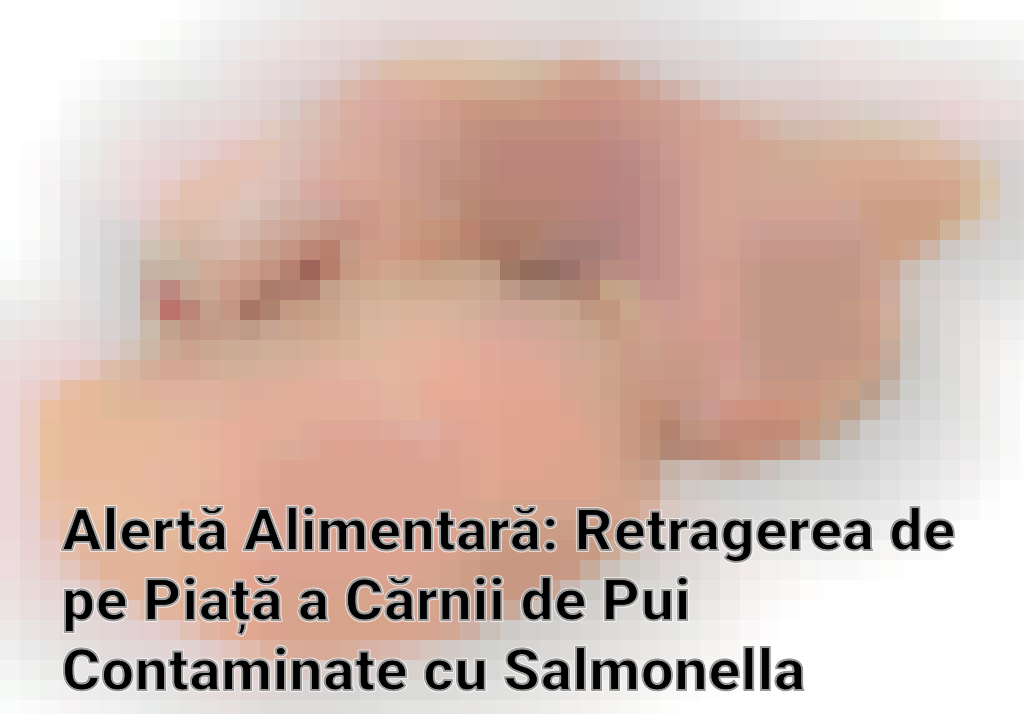 Alertă Alimentară: Retragerea de pe Piață a Cărnii de Pui Contaminate cu Salmonella