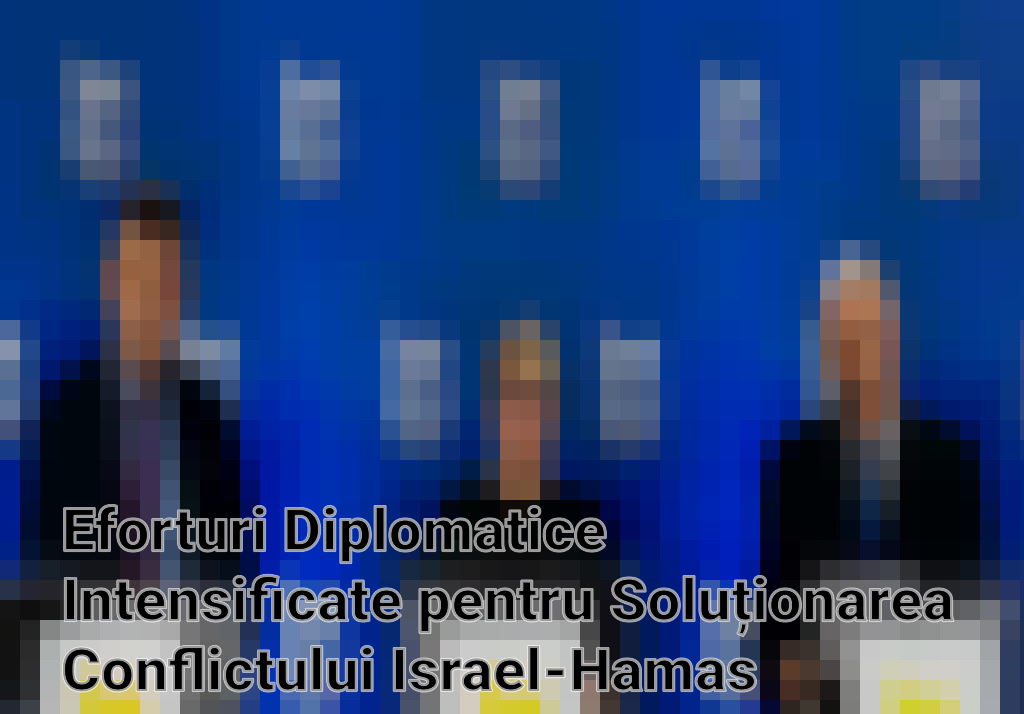 Eforturi Diplomatice Intensificate pentru Soluționarea Conflictului Israel-Hamas