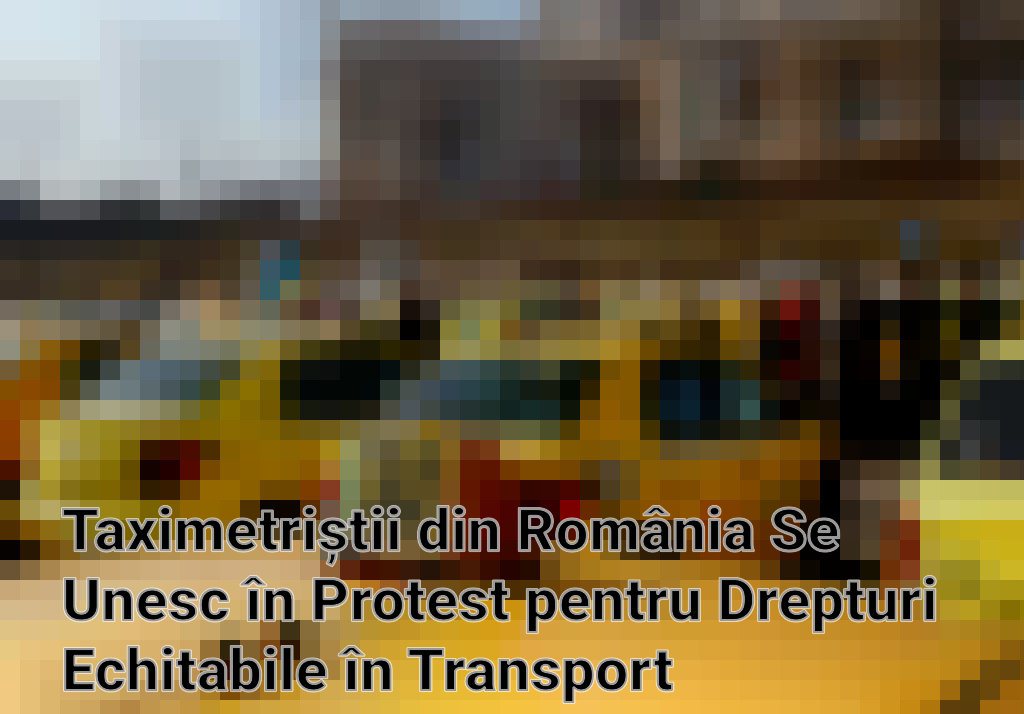 Taximetriștii din România Se Unesc în Protest pentru Drepturi Echitabile în Transport