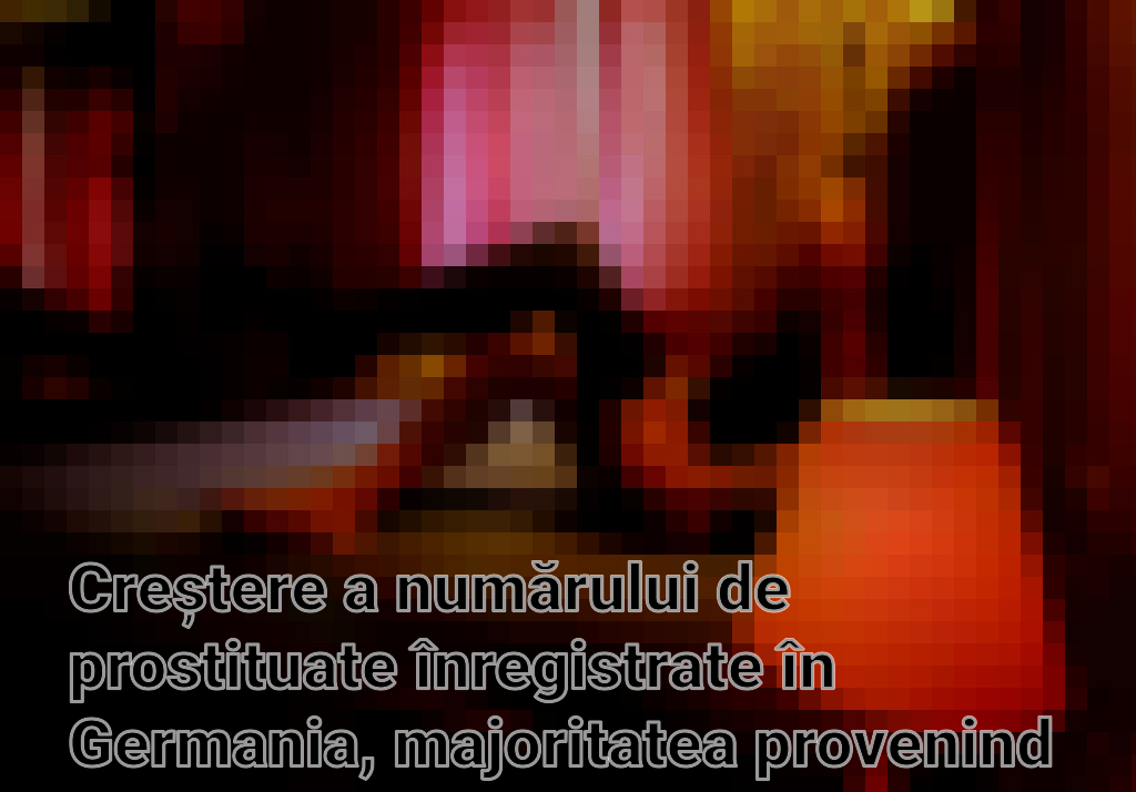 Creștere a numărului de prostituate înregistrate în Germania, majoritatea provenind din România