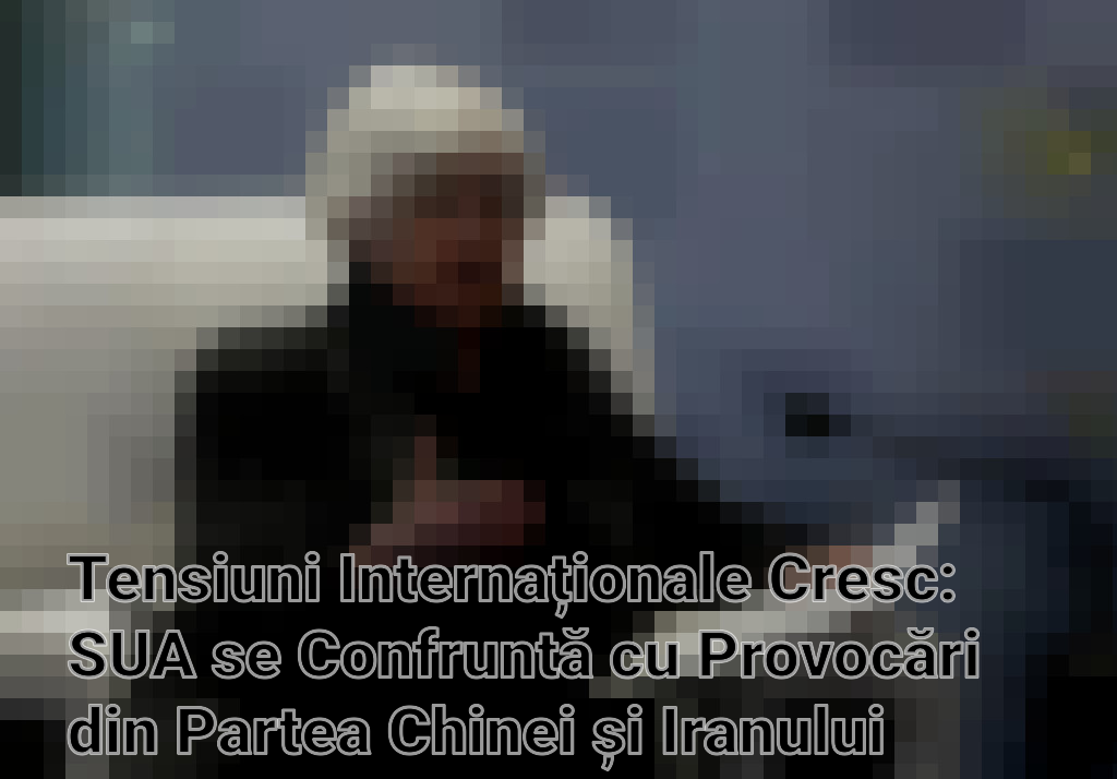 Tensiuni Internaționale Cresc: SUA se Confruntă cu Provocări din Partea Chinei și Iranului Imagini