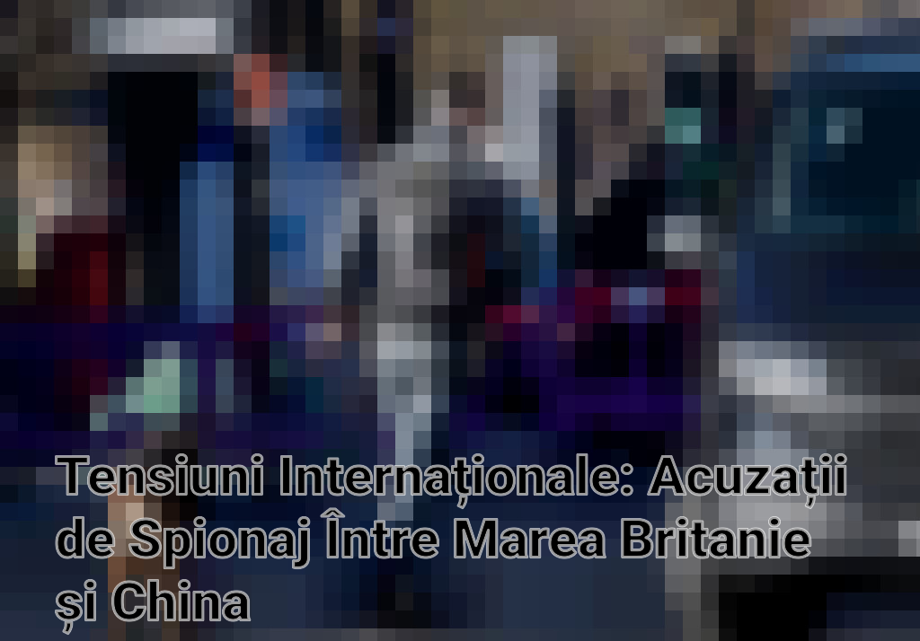 Tensiuni Internaționale: Acuzații de Spionaj Între Marea Britanie și China