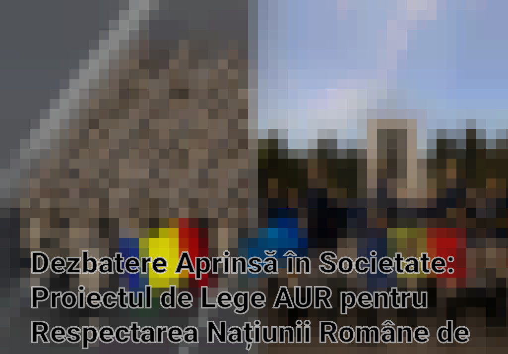 Dezbatere Aprinsă în Societate: Proiectul de Lege AUR pentru Respectarea Națiunii Române de către Minorități