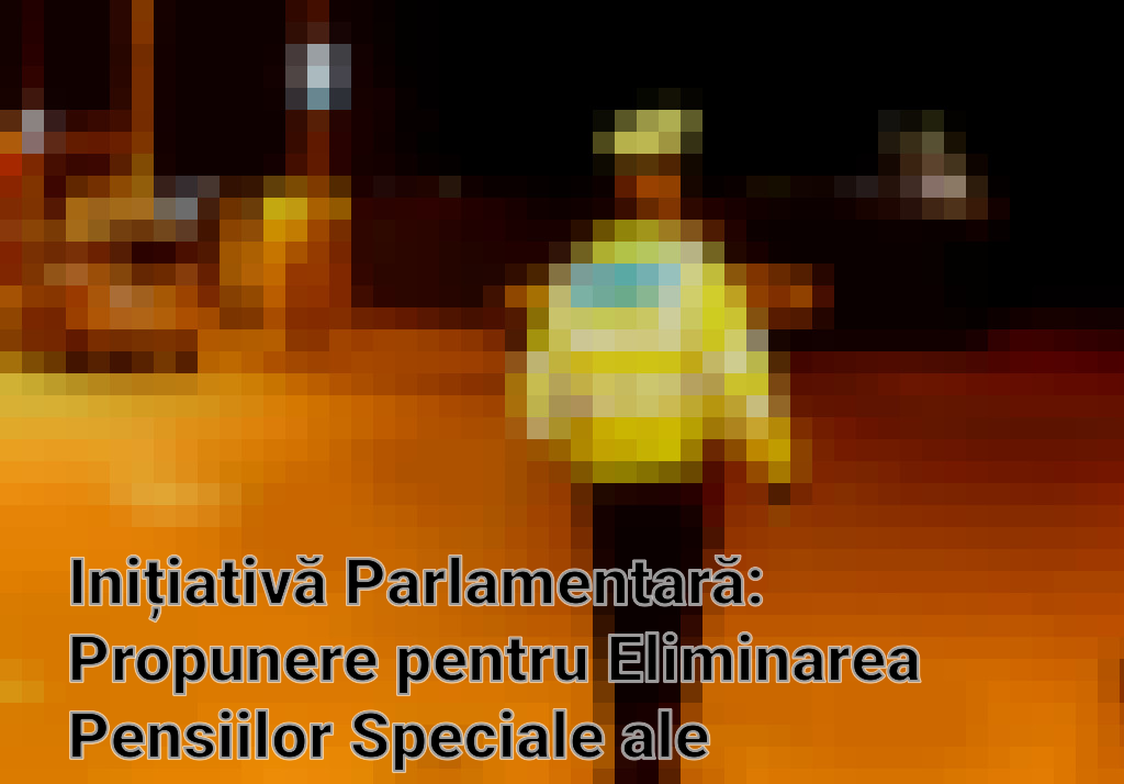 Inițiativă Parlamentară: Propunere pentru Eliminarea Pensiilor Speciale ale Funcționarilor Publici Condamnați Penal Imagini