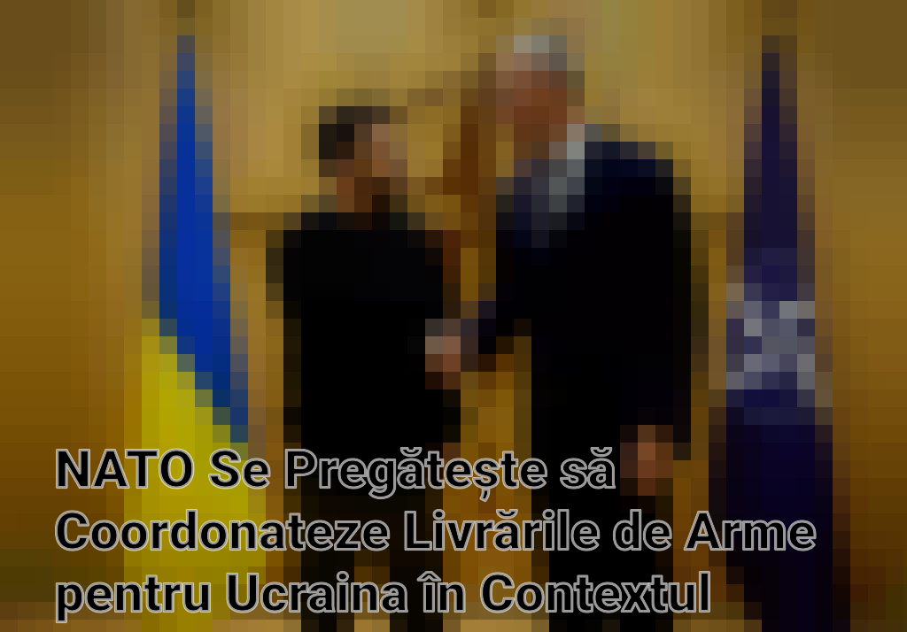 NATO Se Pregătește să Coordonateze Livrările de Arme pentru Ucraina în Contextul Candidaturii lui Trump