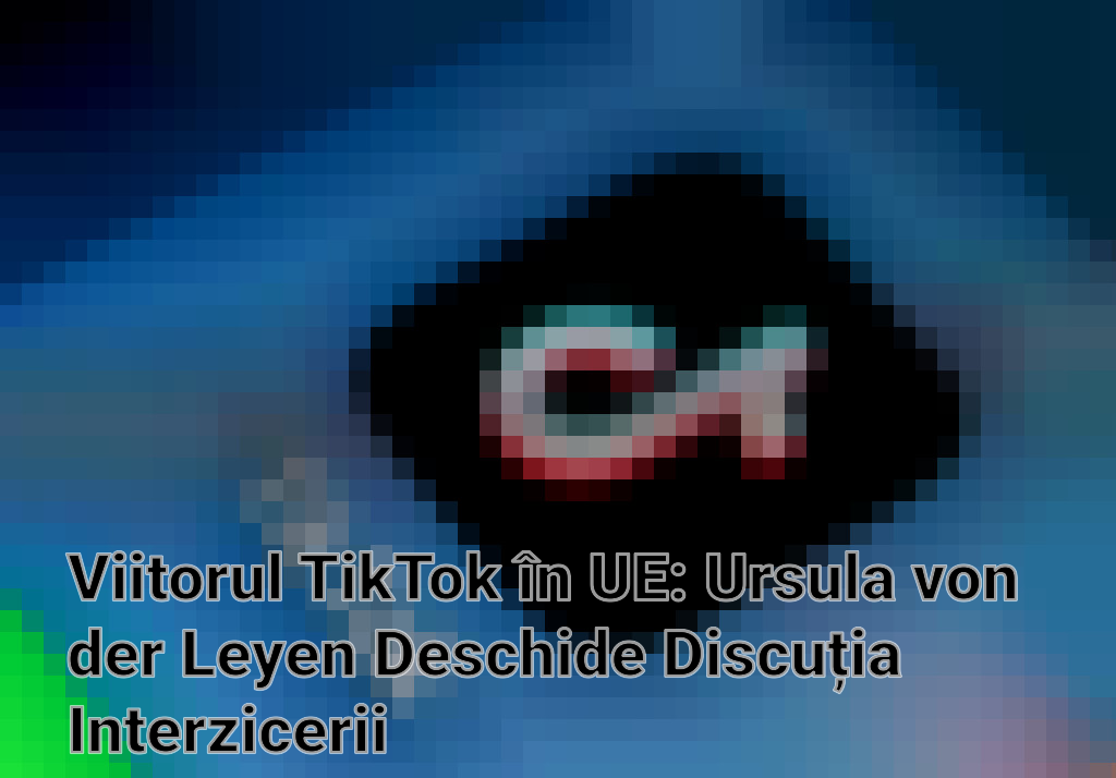 Viitorul TikTok în UE: Ursula von der Leyen Deschide Discuția Interzicerii