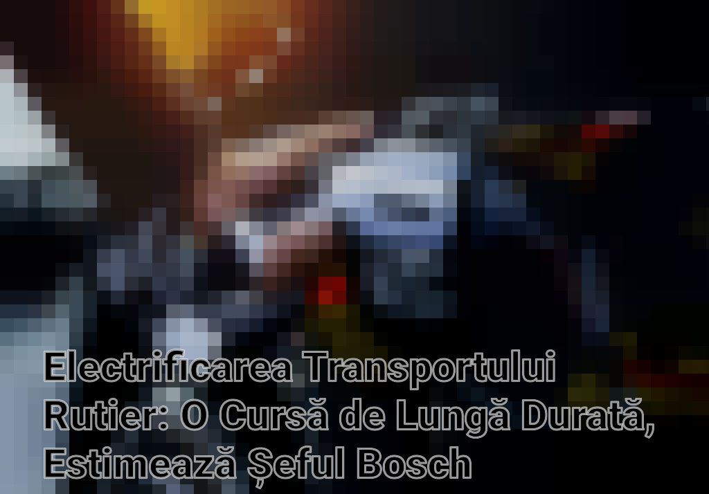 Electrificarea Transportului Rutier: O Cursă de Lungă Durată, Estimează Șeful Bosch Imagini