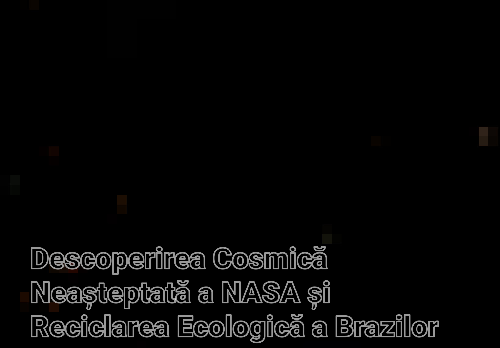 Descoperirea Cosmică Neașteptată a NASA și Reciclarea Ecologică a Brazilor de Crăciun în Suedia Imagini