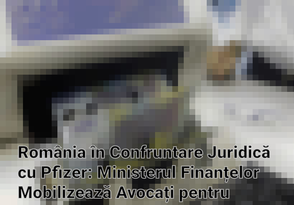 România în Confruntare Juridică cu Pfizer: Ministerul Finanțelor Mobilizează Avocați pentru Proces și Planifică Împrumuturi Masive Imagini