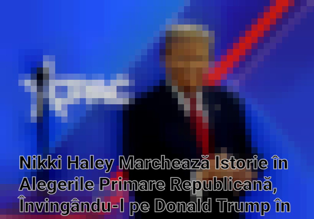 Nikki Haley Marchează Istorie în Alegerile Primare Republicană, Învingându-l pe Donald Trump în Washington DC Imagini