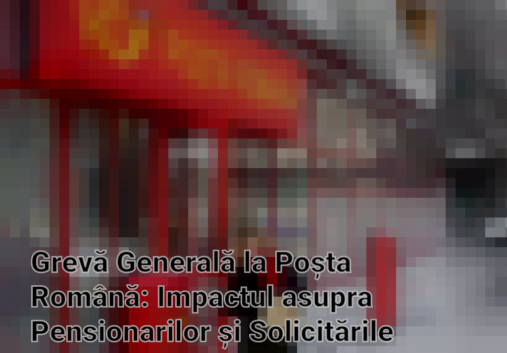 Grevă Generală la Poșta Română: Impactul asupra Pensionarilor și Solicitările Angajaților