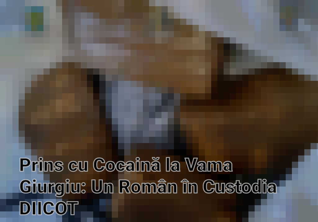 Prins cu Cocaină la Vama Giurgiu: Un Român în Custodia DIICOT